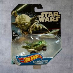 Hot Wheels Star Wars Yoda Character Car 1:64 Die-Cast New 2014 Mattel DXP54