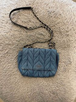 Kate Spade Quilted Denim Crossbody Bag