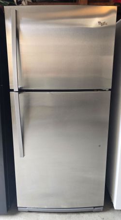 Stainless steel Top Freezer Refrigerator