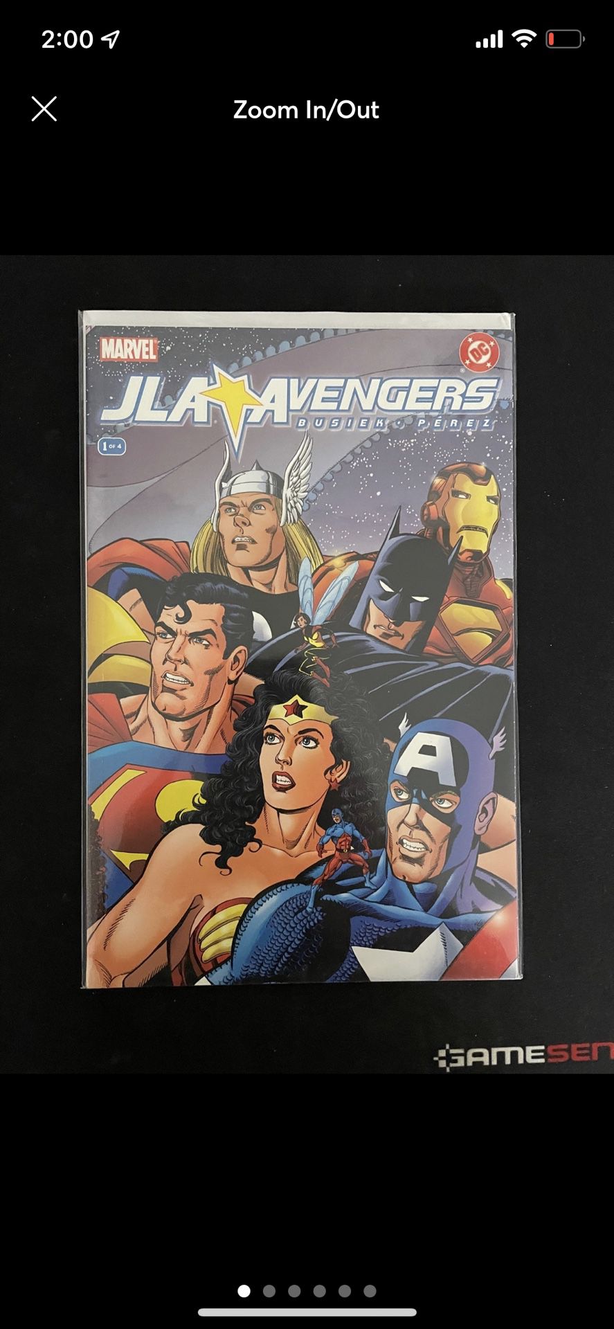 JLA Avengers 1 Cross Over Comic 
