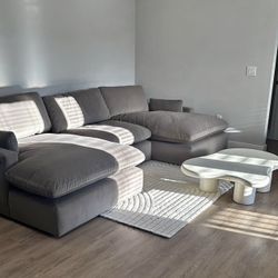 GREY MODULAR SECTIONAL 🩶☁️🩶 Seccional Modular Gris 