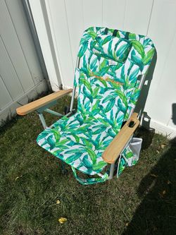 Tommy Bahama Floral Backpack Chair