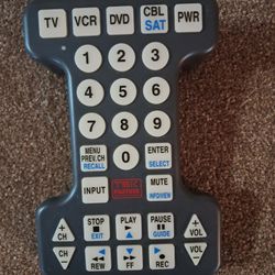 Big Button Universal Remote 
