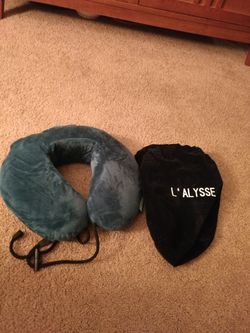 New Travel memory foam pillow with case