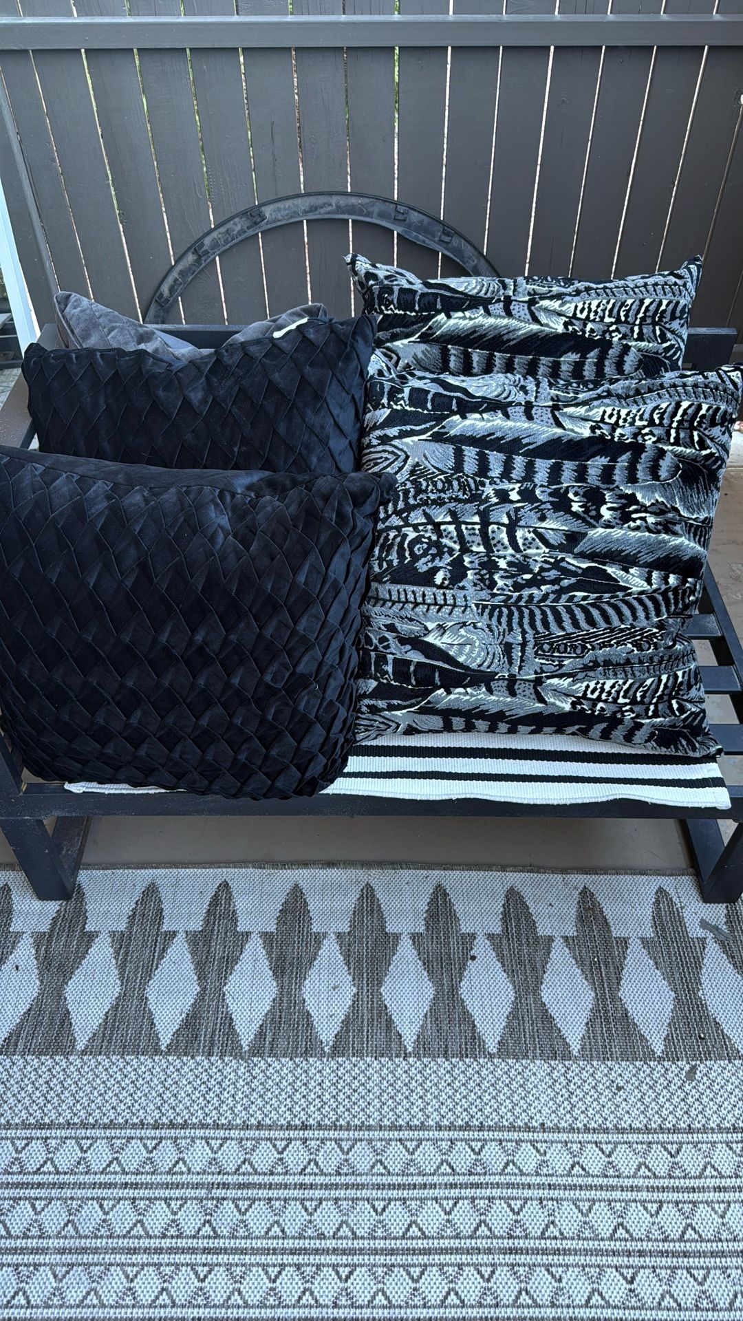 4 Z Gallerie Pillows