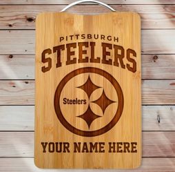 Steelers  Engraved cutting board