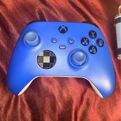 Xbox Series S Controller Blue N White 