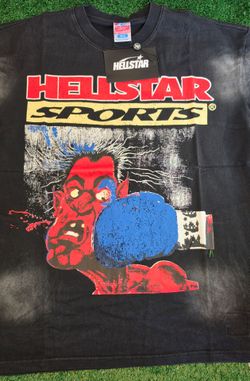 HELLSTAR Studios "Hellstar Sports" Boxing Graphic Tee Black - Size XL