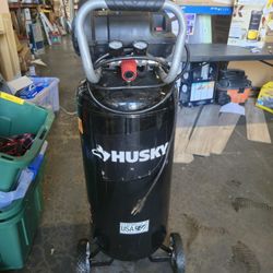 Husky 20 Gal. 200 PSI Oil Free Portable Vertical Electric Air Compressor