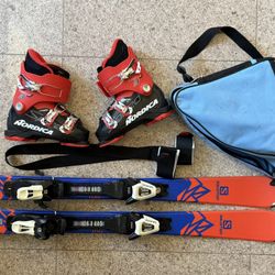 Ski/Snow Boards 100cm, 21cm Boots 