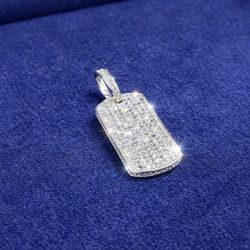Small Dog Tag Pendent