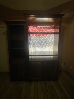 Living room entertainment center