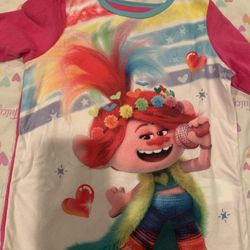 Trolls Girls 2pc Pj Set Size 4