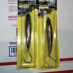 2 Spro Swimming  Saltwater Fishing Lures, New
