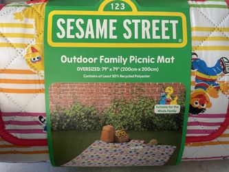 Sesame Street picnic mat/blanket