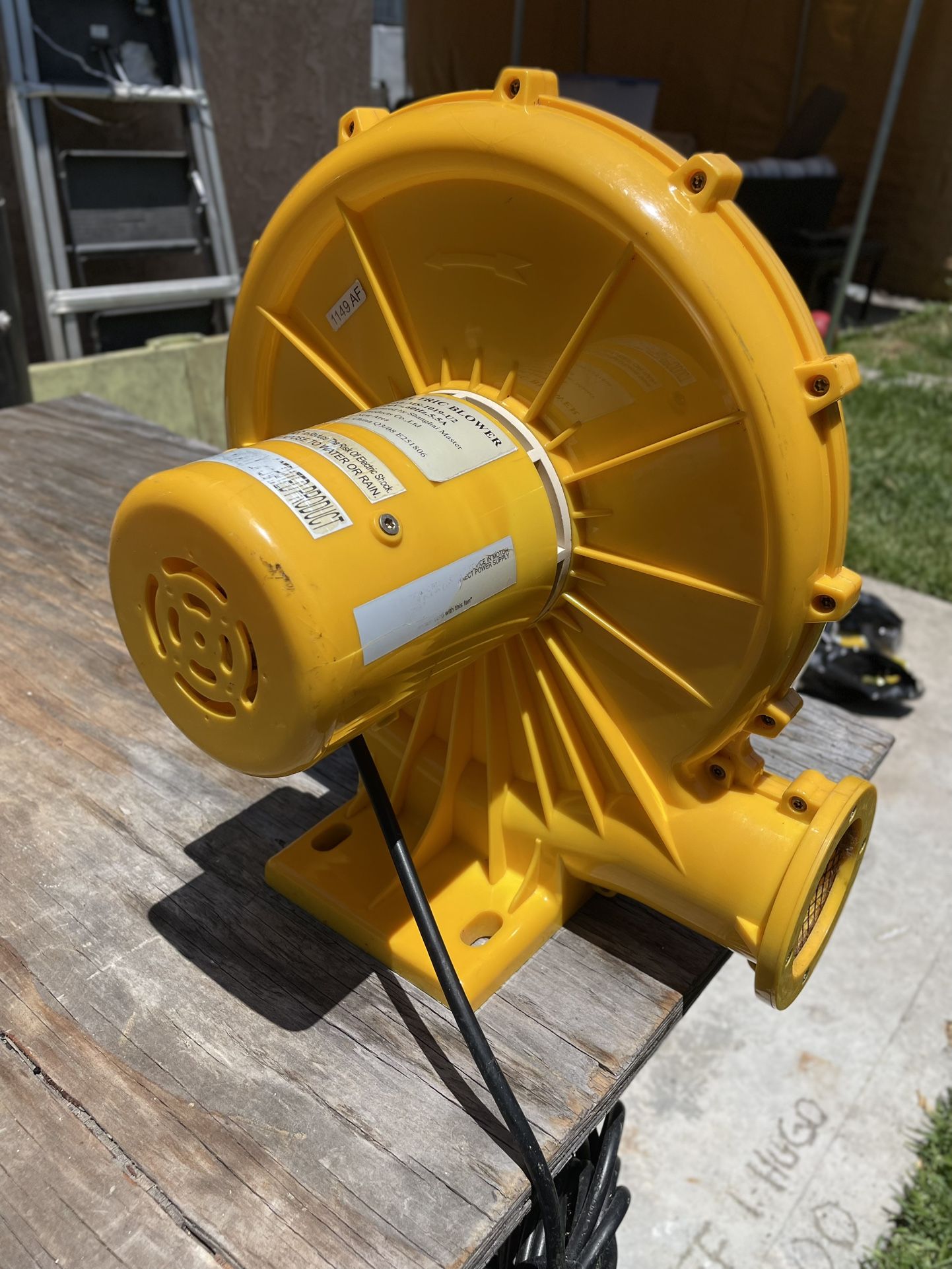 Small Bounce House Blower
