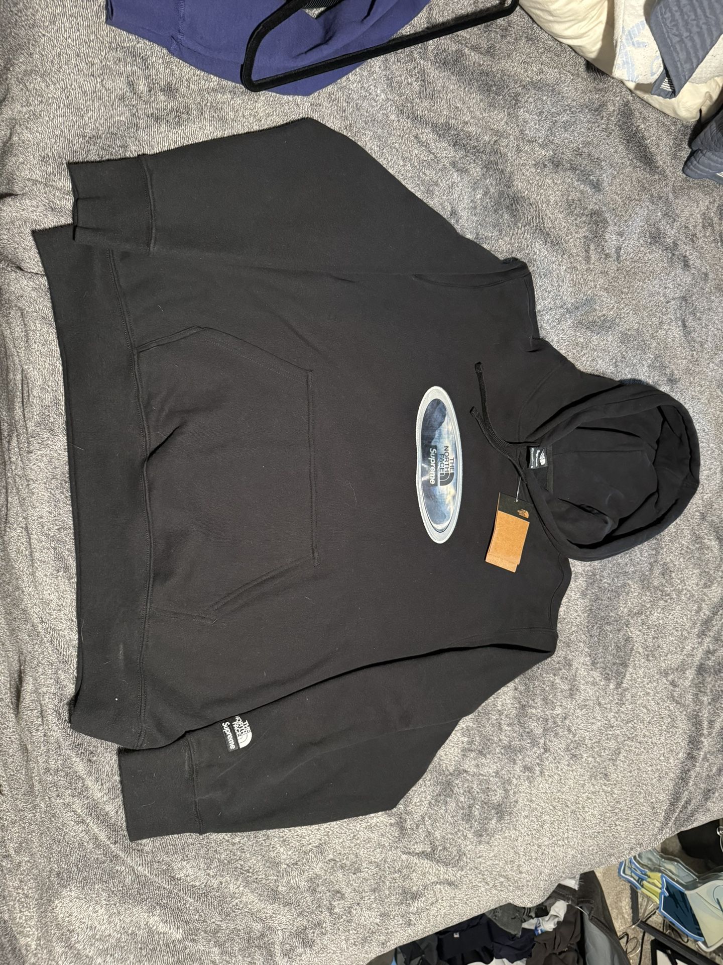 Supreme X North Face Black Sweatshirt
