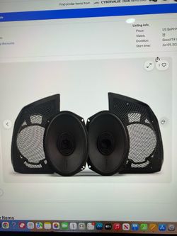 Rockford Fosgate HD 24BL69 space 6 x 9 saddlebag cut speaker kit