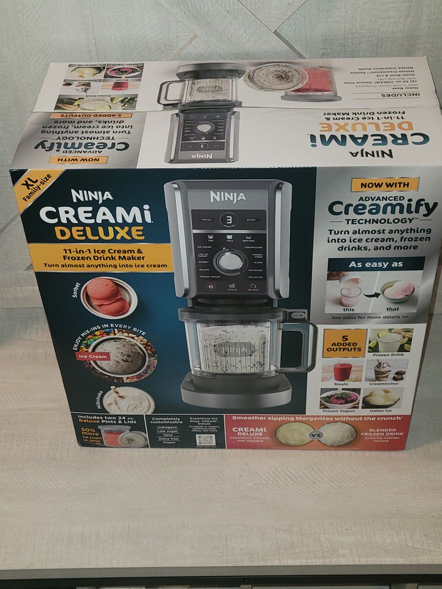 Ninja CREAMi 7-in-1 Ice Cream Maker Giveaway (50 Winners)