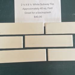Subway Tile - 37sq Ft
