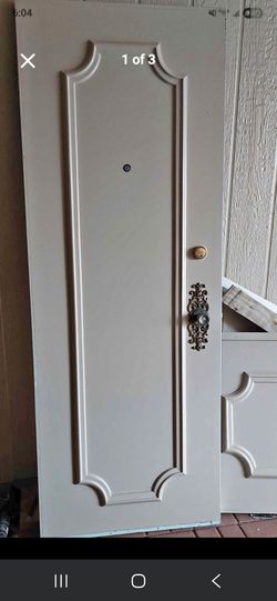 Double door entry set