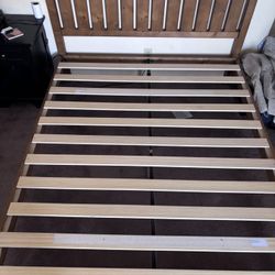 Solid Wood Queen Bed Frame