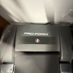 Pro-form treadmill 