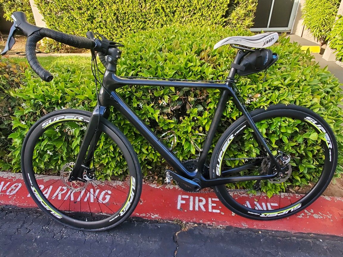 Nashbar C10 Carbon Cyclocross/gravel/road Bike Size Large 56 Cm Frame