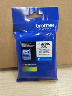 Brand New - Brother Super High Yield Ink LC3029C Cyan