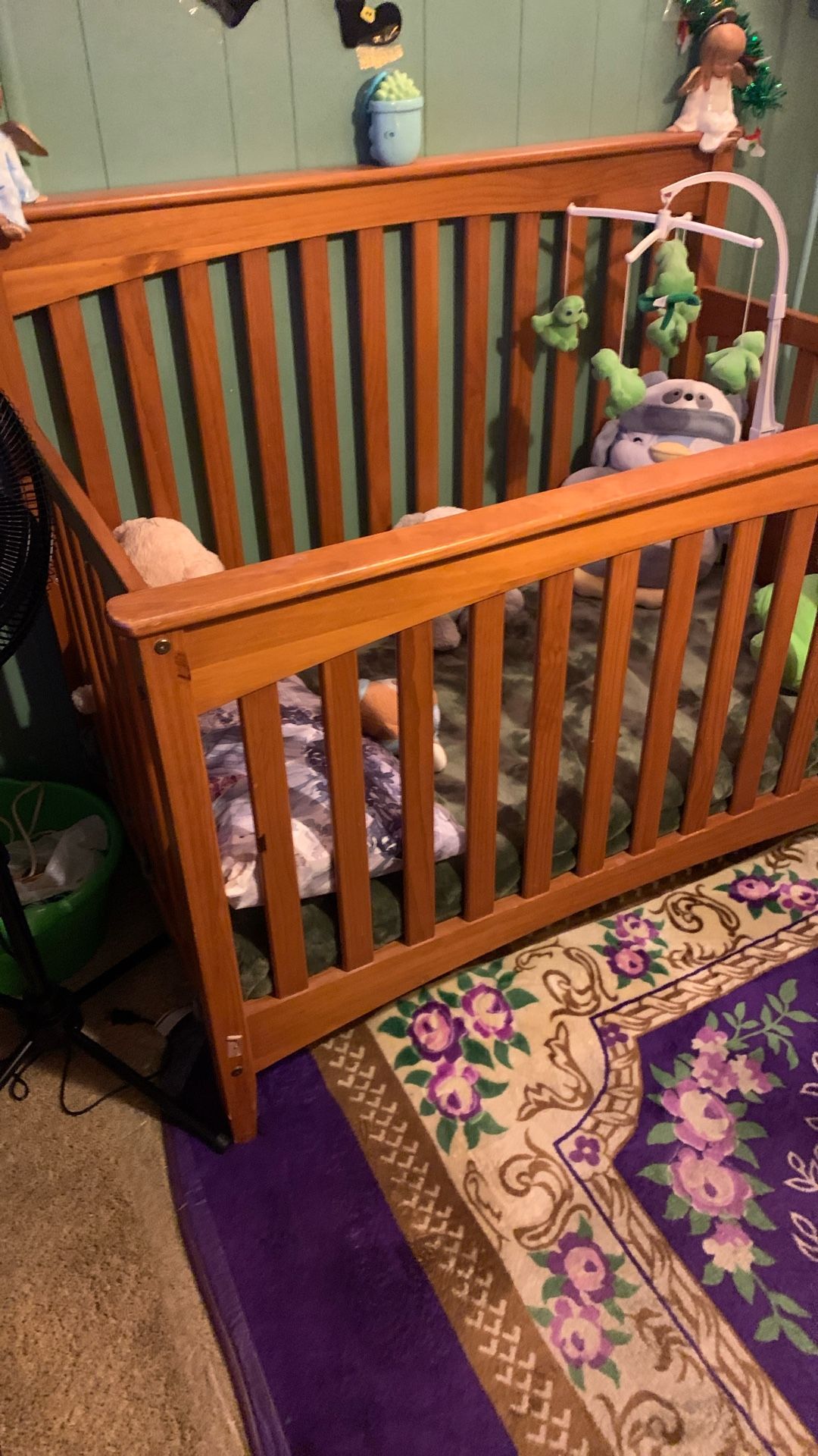 Crib With Mattress 