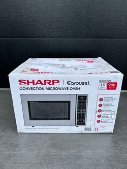 Sharp 1.5-cu ft 900 -Watt Countertop Microwave (Stainless Steel) $699 plus tax at Home Depot website The Sharp SMC1585KS, Family-Size, 1.5 cu. ft., 90
