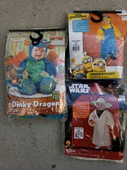 Toddler and infant Halloween costumes