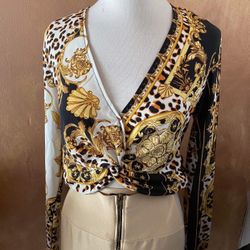 Chain Buchona Vibes Blouse