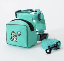 Dog Harness Dino Blue 