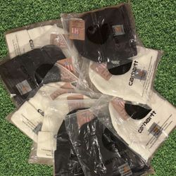 Black and White Carhartt beanie - 10 single pieces