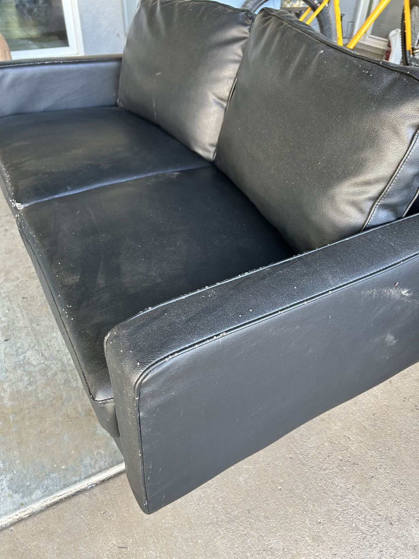 Black Loveseat /couch