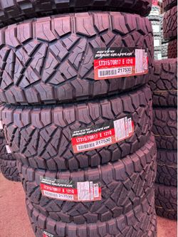 315/70/17 nitto Ridge grappler, levantamos trocas también