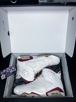 Jordan 6 Maroon Size 10.5