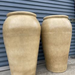 Tall Terracota Clay Vases 🏺🏺🏺🏺Inbox For Pricing 