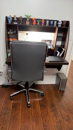 Desk and chair