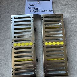 2 sets of small dental cassettes and files 