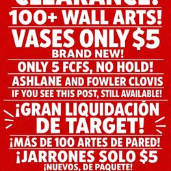 Big Garage Sale Starting Today Still Supply Last 