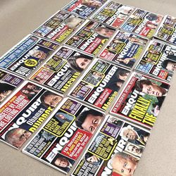 4 Months of National Enquirer 1/6 - 4/21