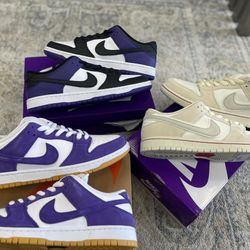 DS City Of Love SB, DS Court Purple SB, DS Orange Label Purple