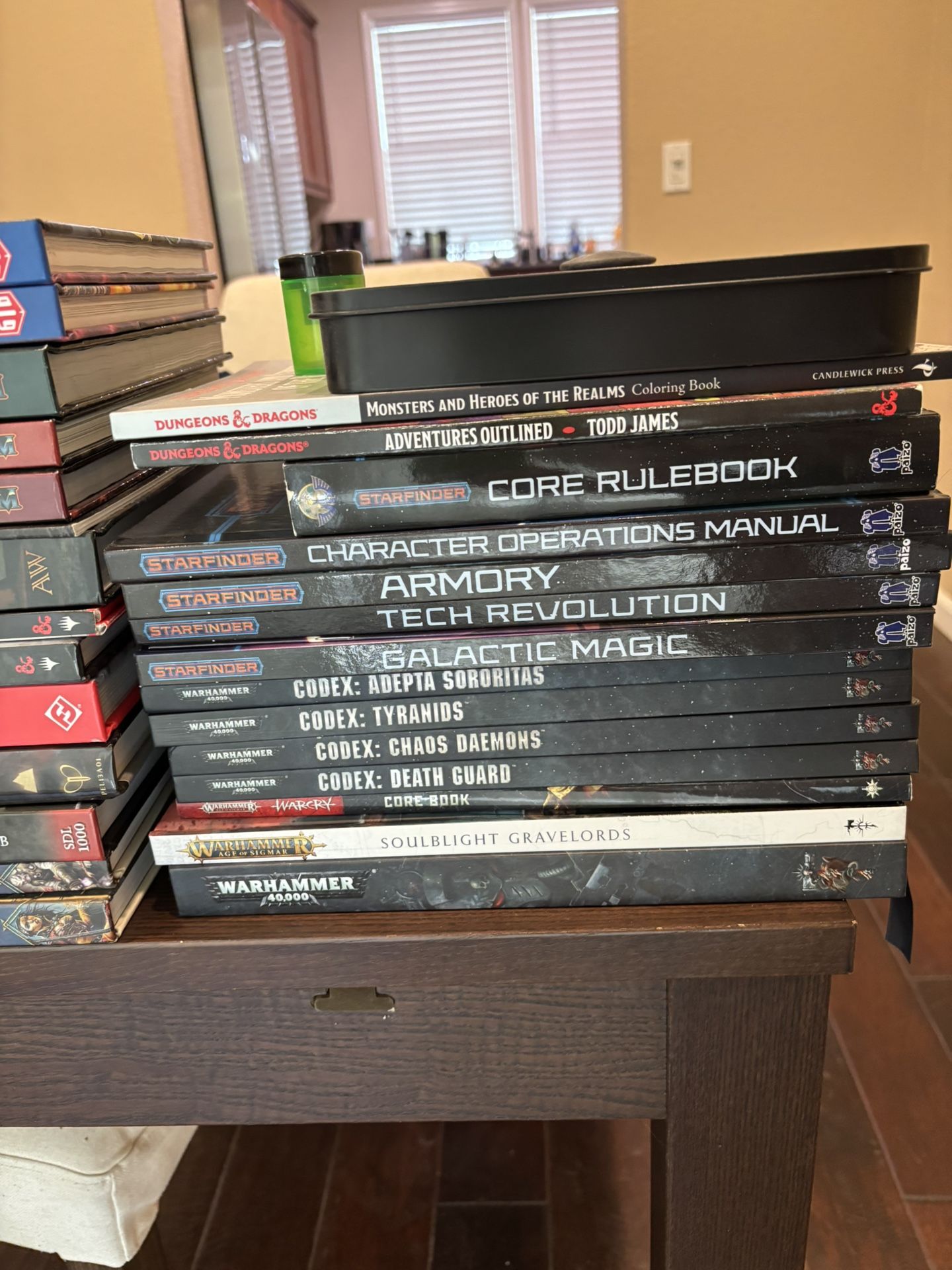 Miscellaneous RPG and Game Books $5/ea