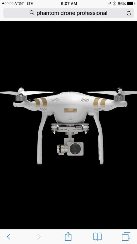 Drone Phantom 3 professional with accessories