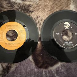 6 Vintage Vinyl 45's. $10 