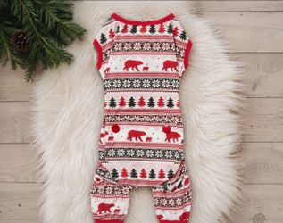 Holiday Dog Pajamas - size XXL