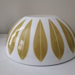 Vintage Catherineholm Lotus Enamelware Bowl Rare 11 Inch