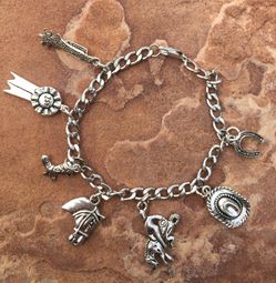 Texas Rodeo Charm Bracelet